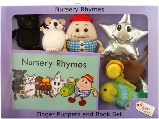 The Puppet Company - Traditional Story Sets - Nursery Rhymes Finger Puppet Set