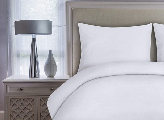 Utopia Bedding Duvet Cover Set - Brushed Microfibre Duvet Cover with Pillowcases (Double, White) - Image 2
