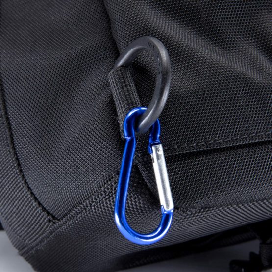 TRIXES 5 x Carabiner Clip Hook for Camping - Keyring Sports Mini Spring 5cm - D Ring Clip for Camping Hiking Travelling Bag Backpack - Lightweight Small Karabiner - Key Chain Clips - Image 3