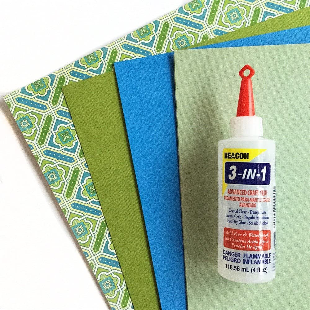 Beacon Adhesives 3-in-1 Advanced Craft Glue 118.56 ml, Dries Crystal Clear (Pack of 2), Done - Image 2