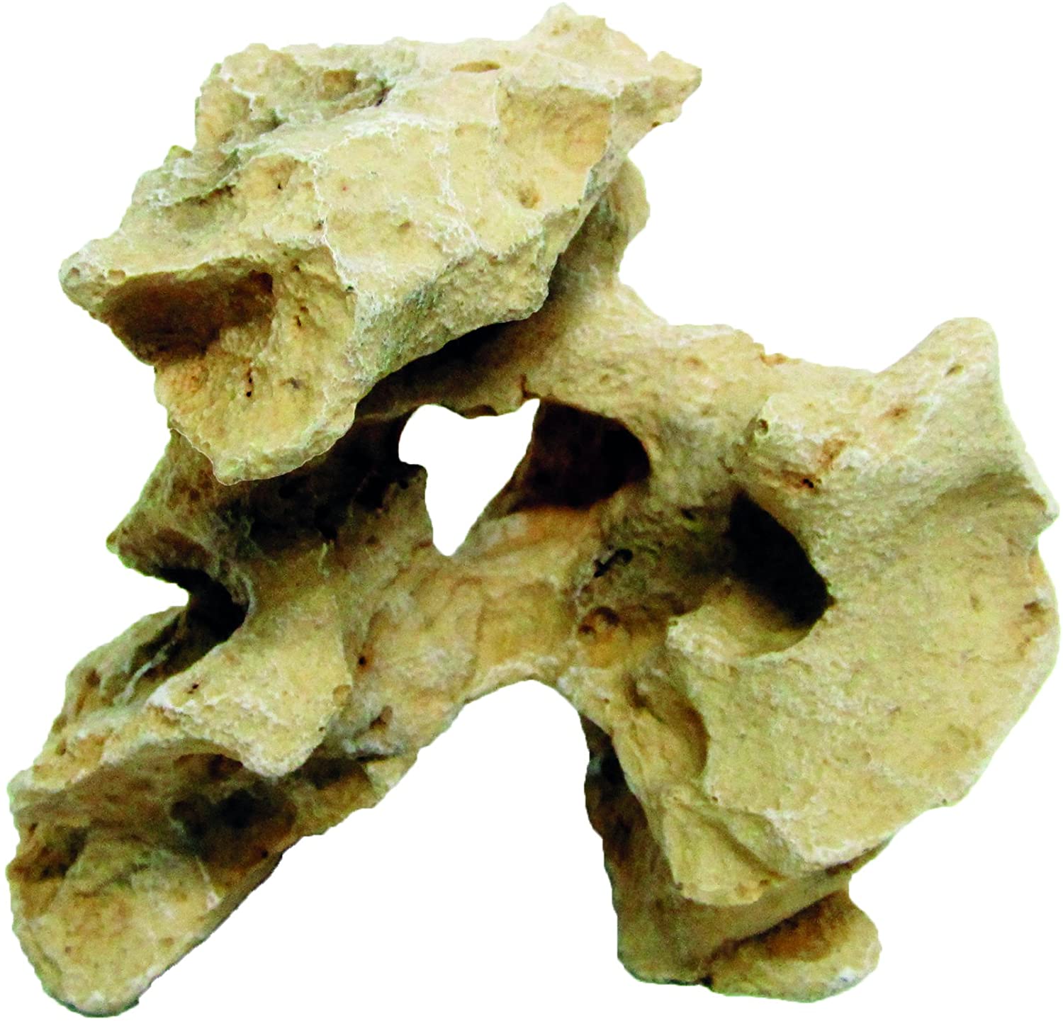 WAVE Gallura Stone Arc with Hole, Beige