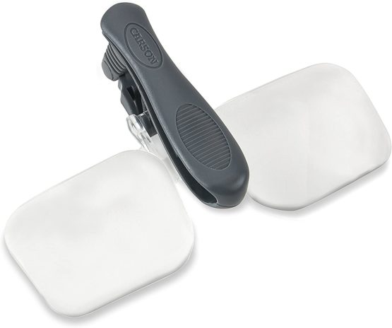 Carson VM-10 VisorMag Hands-Free Hat Mounted Clip-On 1.75x Magnifying Lenses - Image 4
