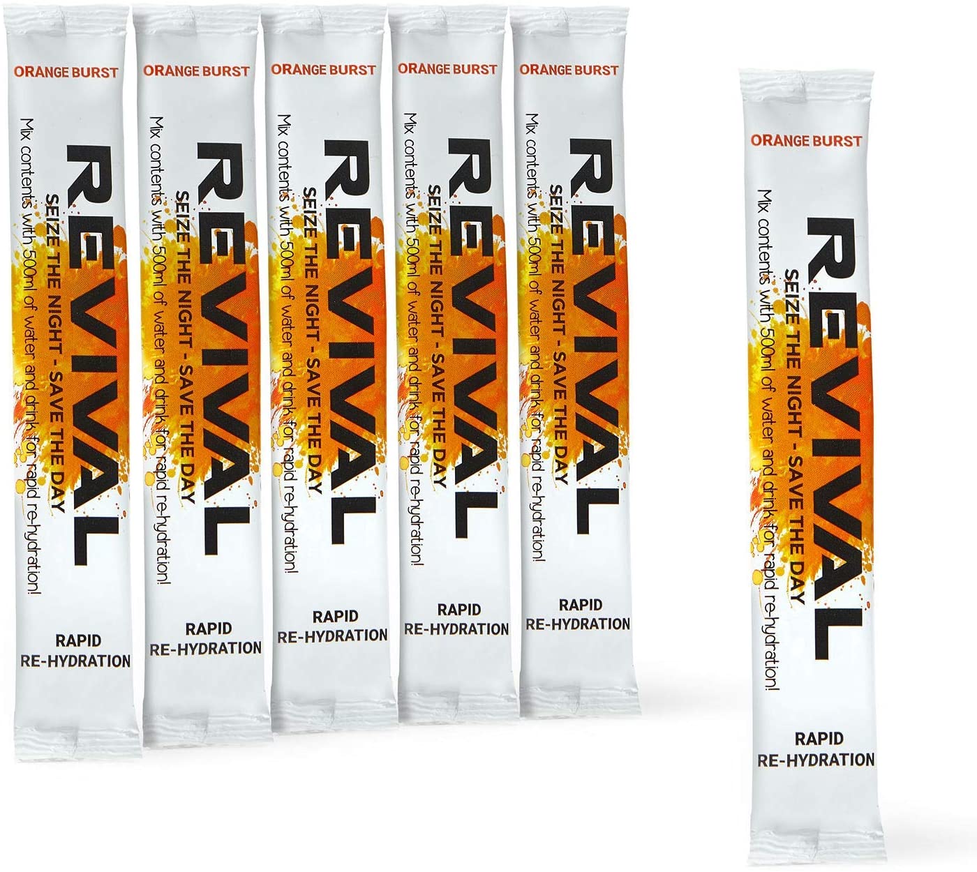 Revival Rapid Rehydration, Electrolytes Powder, High Strength Vitamin C, B1, B3, B5, B12 Supplement Sachet Drink - Image 3