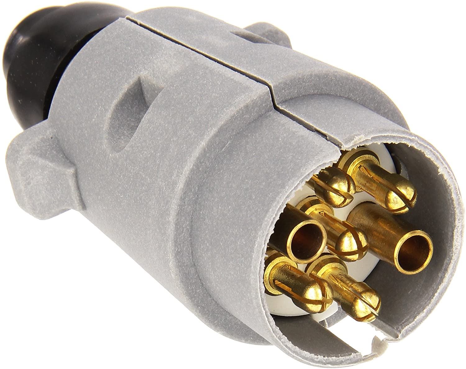 RING 12S 7 Pin Plastic Plug - Connects Trailer Road Lights to Towing Vehicle
