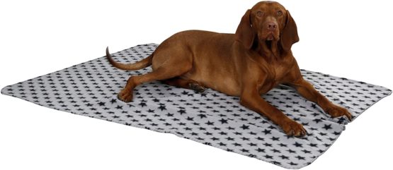 Kerbl Stella Dog Blanket, 140 x 100 cm, Grey - Image 2