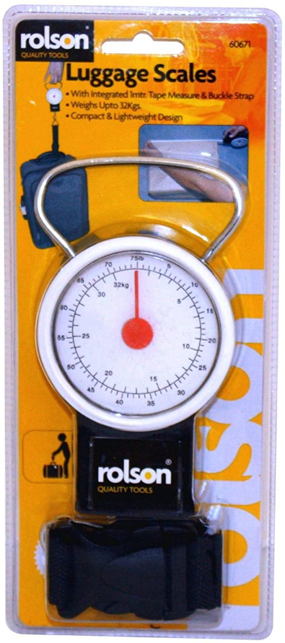 Rolson Tools 60671 Luggage Scales, 32 kg