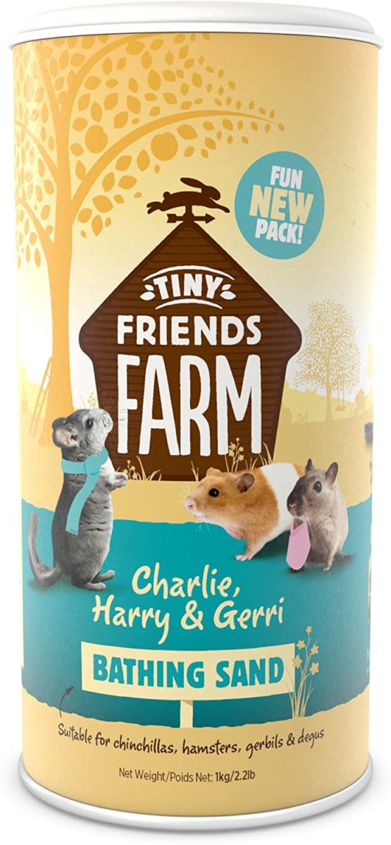 Supreme Petfoods Chinchilla Bathing Sand, 1 kg
