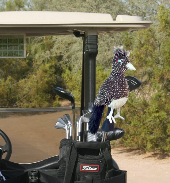 Daphne's Unisex's Road Runner Novely Headcover, Grey - Image 2