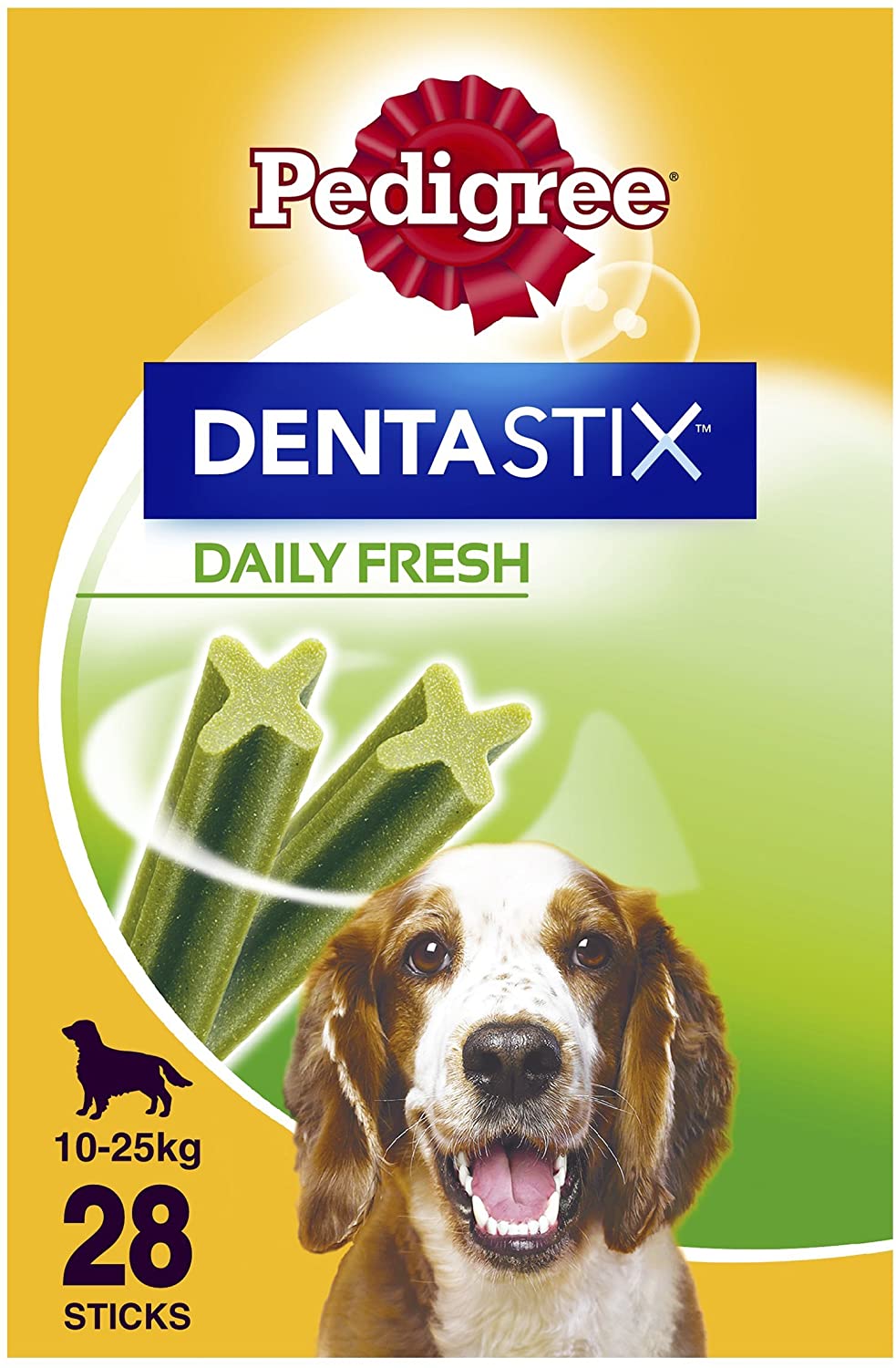 Pedigree Dentastix Fresh 28 Sticks (Pack Size: Medium Dog), May Vary, 180 g (Pack of 4) - Image 2