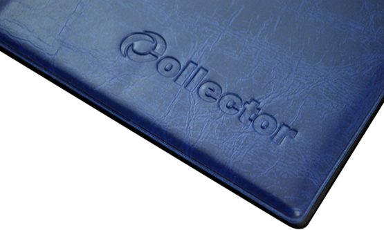 COLLECTOR COIN ALBUM for 96 medium size coins like A-Z 10 pence 10p 50p 50 pence £1 €1 €2 or other BLUE - Image 2