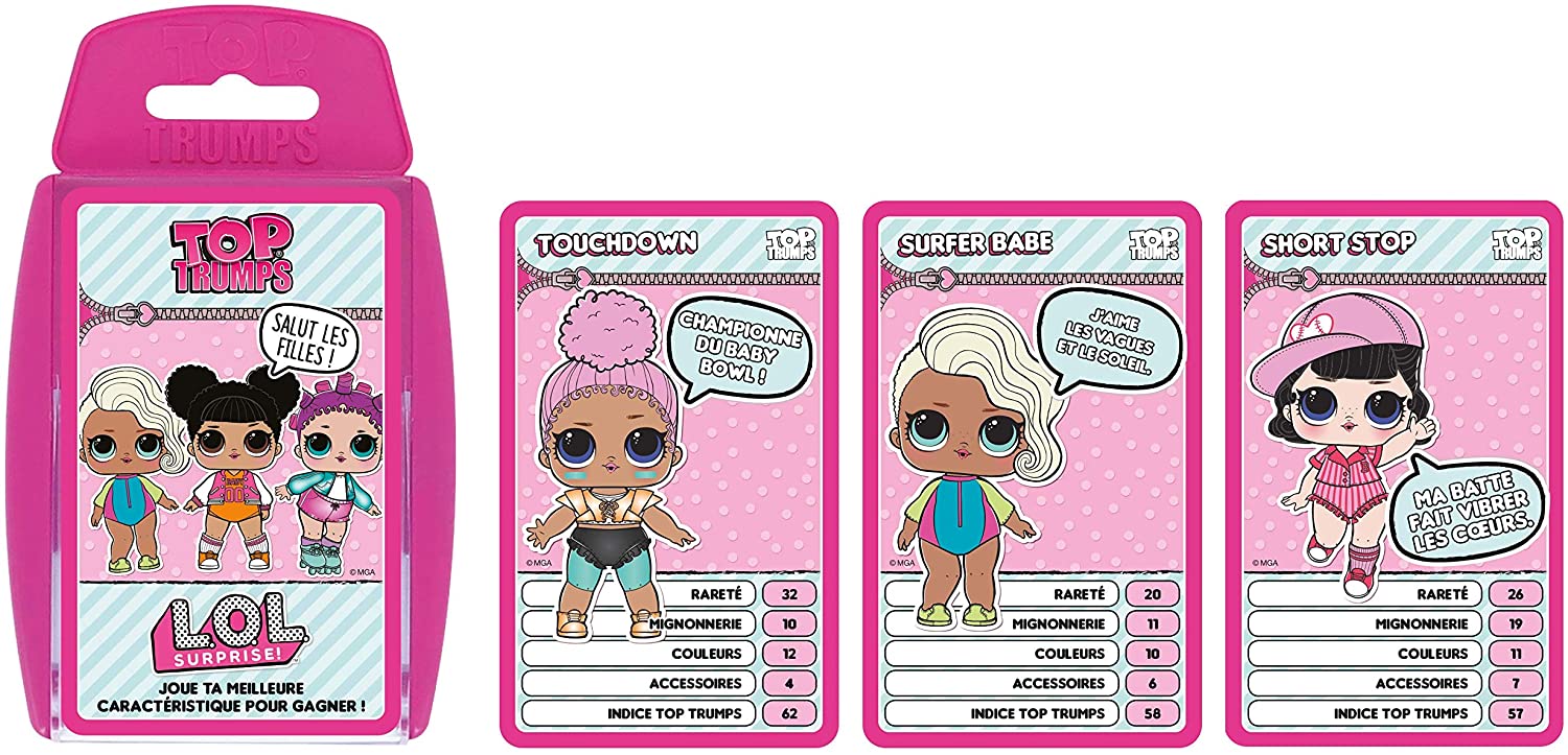 Top Trumps L.O.L. Surprise French Version 0444, L.o.l Surprises!, 2 cm x 8.5 cm x 14 cm - Image 4