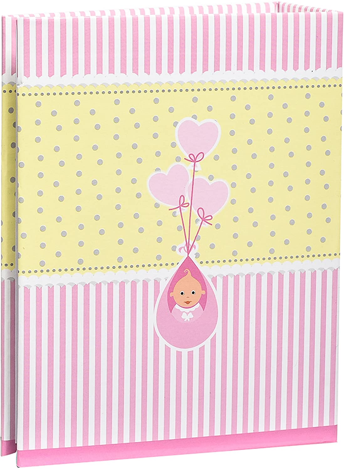 ARPAN Small Baby Photo Album 6x4 100 Photos, Slip In Photo Album with PVC Dust Jacket (Pink), 17cm x 3cm x 13cm Approx - Image 4