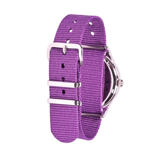 EasyRead Time Teacher WERW-COL-24-PU Learn the Time Girls Waterproof Watch Purple - Image 2