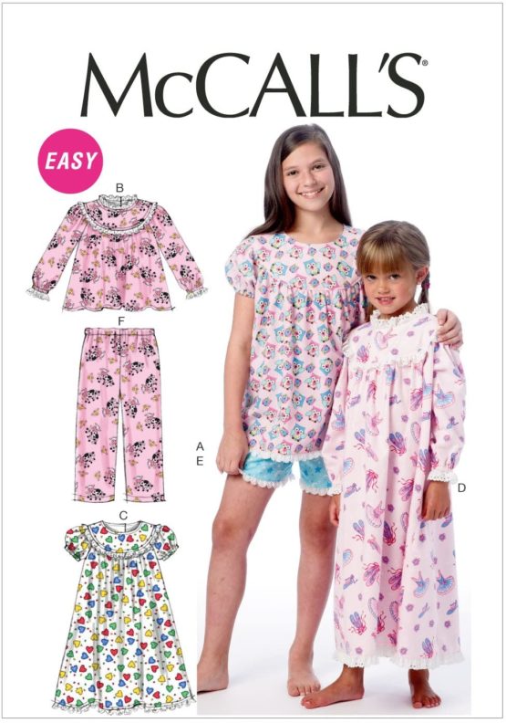 McCall's Patterns Ribbon, Multi-Colour, CHJ (7-8-10-12-14)
