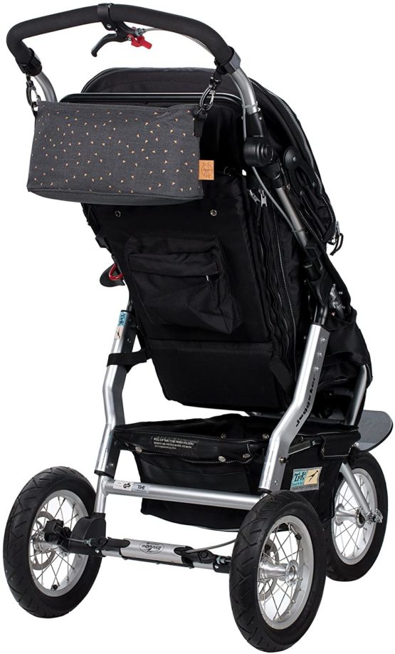 Lassig Casual Buggy Organizer, Triangle, Dark Grey - Image 3