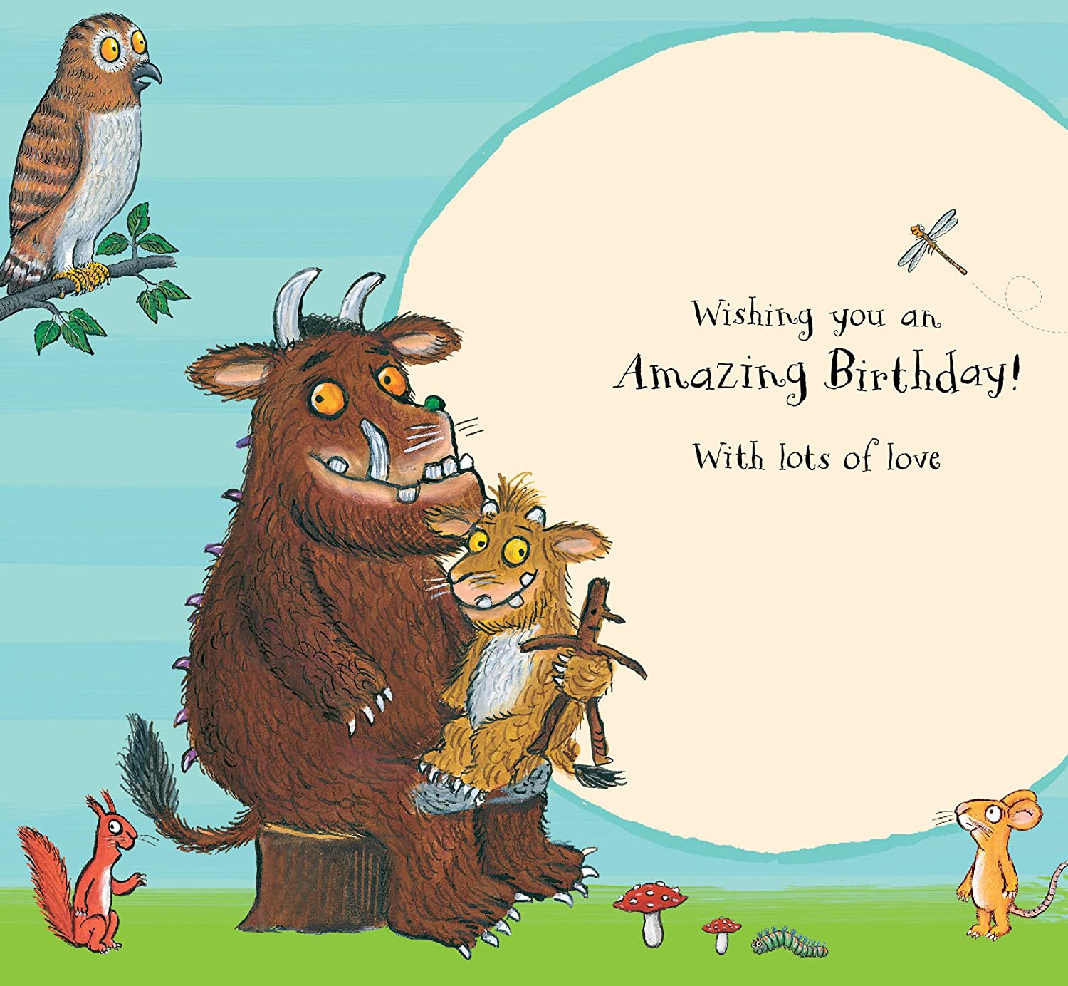 GRUFFALO The Son Birthday Card,Multi,9 x 5 inch - Image 2