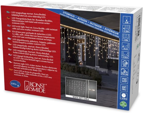 Maxi LED Compact System, Ice Rain Curtain, 24 V, 100 Dioden