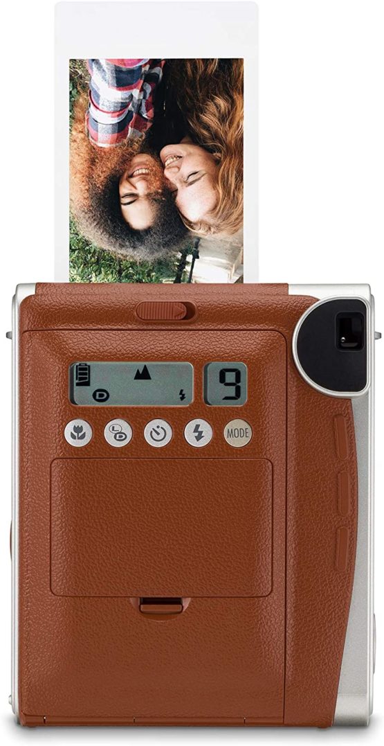 instax 70100128701 Mini 90 NEO Classic Camera with 10 Shots, Brown - Image 3