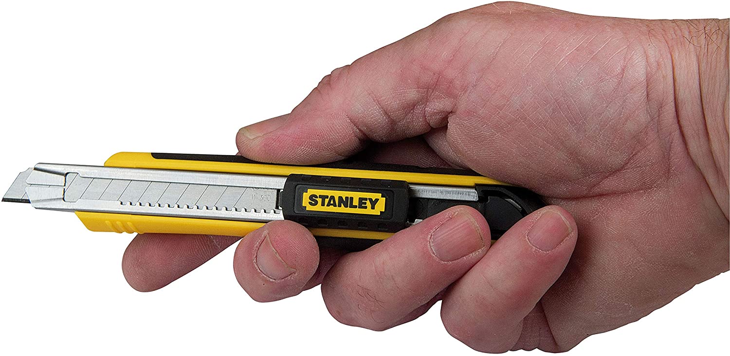 Stanley 010475 FatMax Snap Off Knife 9mm, 0-10-475, Yellow, 9 mm - Image 3