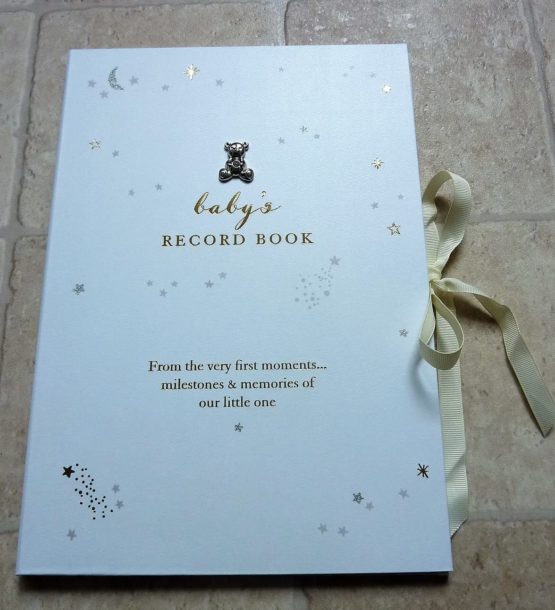 Bambino Little Star Baby Record Book A4-CG1526, Paper/Card - Foiled, One - Image 2