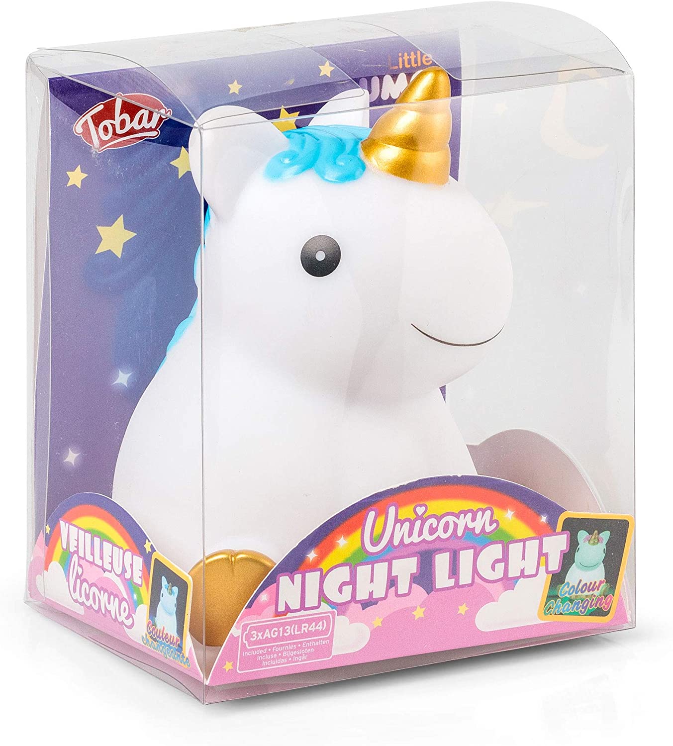 LUMO UNICORN NIGHT LIGHT, Assorted - Image 4