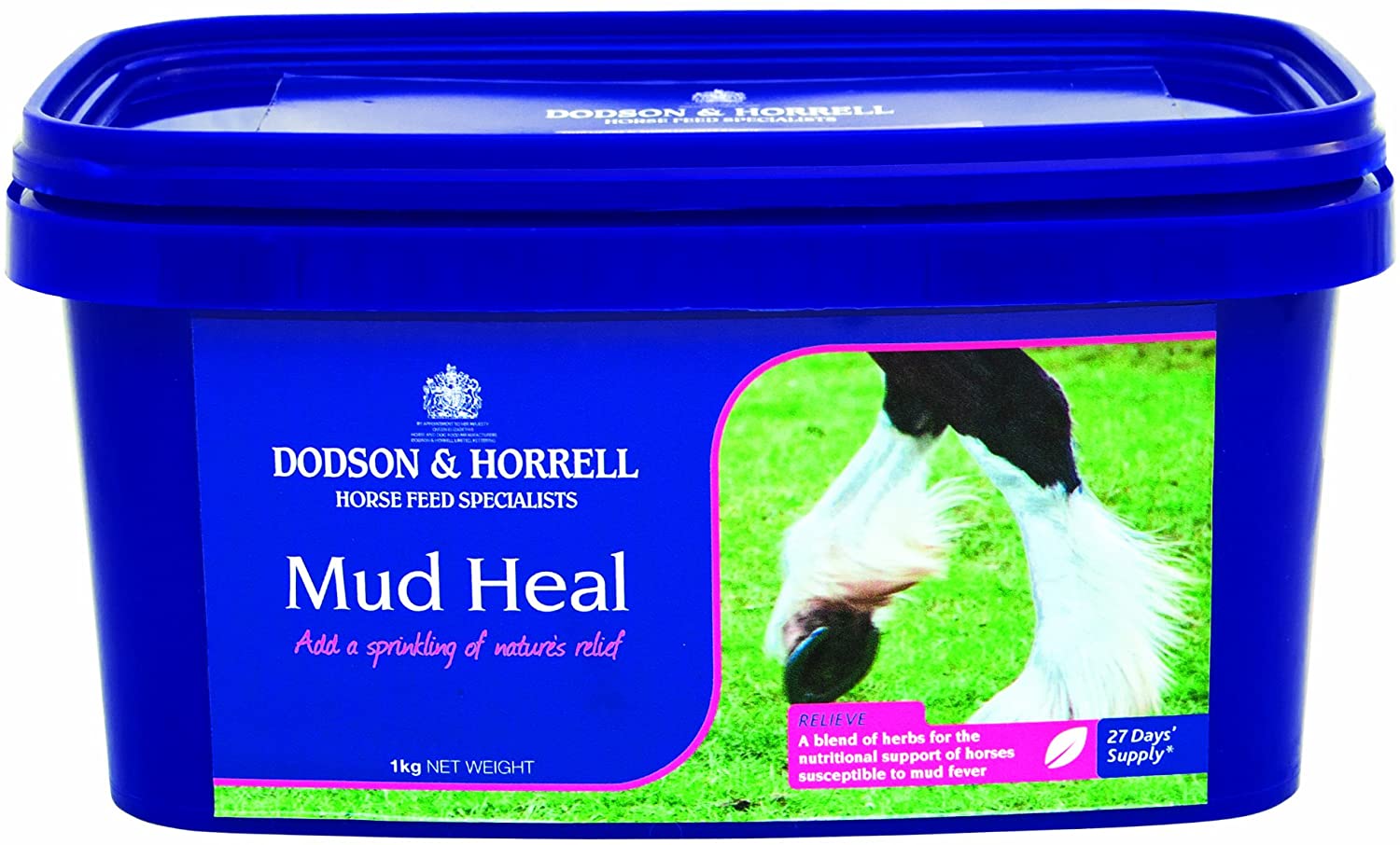 Dodson & Horrell Mud Heal for Horses 1 kg, Clear, 1 kg (Pack of 1)