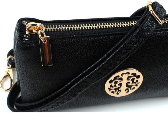 AOSSTA Womens Small Crossbody Bag for Girls Crossbody Phone Bags Mini Shoulder Handbag With Wristlet Adjustable Strap - Image 3