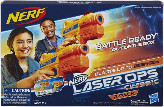 Nerf Blaster Laser Ops Classic 2 Pack Of Lazer Blasters - Image 2