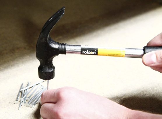 Rolson 10334 8 oz Tubular Steel Claw Hammer - Image 3