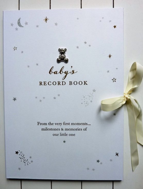 Bambino Little Star Baby Record Book A4-CG1526, Paper/Card - Foiled, One
