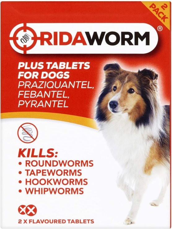 Ridaworm Dog Tablets, One Size, Pack of 2 - Image 2