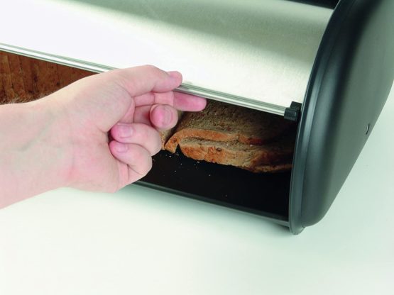 Addis 508451 Deluxe Bread Bin-Stainless Steel, 22L - Image 2