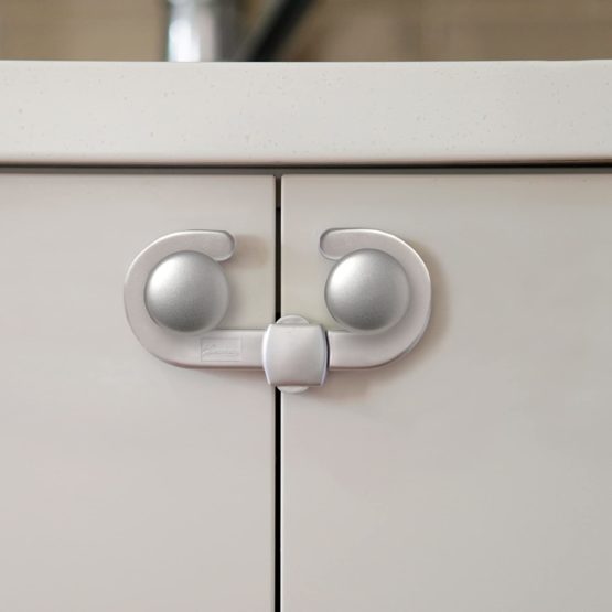 Dreambaby Secure-a-lock (Pack Of 6, Silver colour) - Image 2
