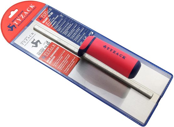 Spear & Jackson 13458ERTG Tyzack Enhanced Ready to Go Finishing Trowel, Silver, 13 Inch - Image 2