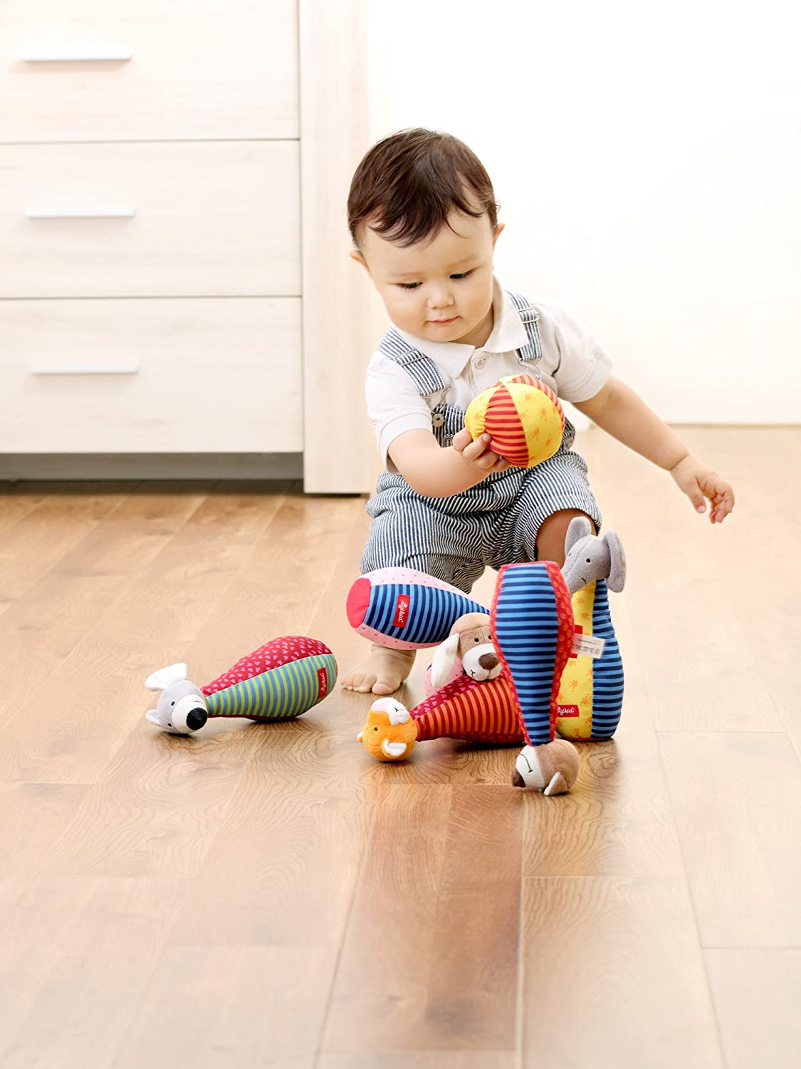 Sigikid Baby Bowling, Skittles Game Animals, Small - Image 3