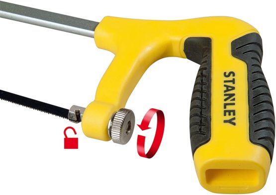 Stanley 1-15-317 Mini Hacksaw with Pistol Grip, Black/Silver, 152 mm - Image 3