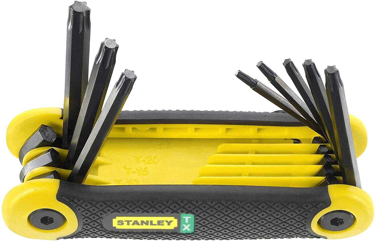 Stanley 269266 Folding Hex Key Set - Torx (8 Pieces), Silver
