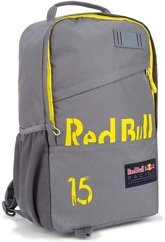 Red Bull Racing Letra Backpack, Grey Unisex One Size Rucksack, Red Bull Racing Aston Martin ...