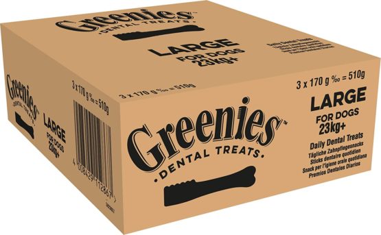Greenies Daily Original Large Dog Treats (from 23 kg+) – The Smart Dental Treat – 3 x 170 g - 12 Chews - Image 2