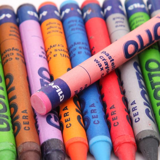 GIOTTO WAX CRAYONS 12 BOX - Image 2