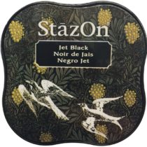 Tsukineko StazOn Midi Pad, Jet Black