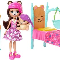 Enchantimals FRH47 Kitchen Fun Playset with Bree Bunny Doll and Twist Figure, Multi-Colour