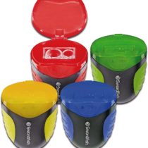 Swordfish "Canister Flip" Double Hole Canister Pencil Sharpener [Pack of 1] Assorted Colours [40291]