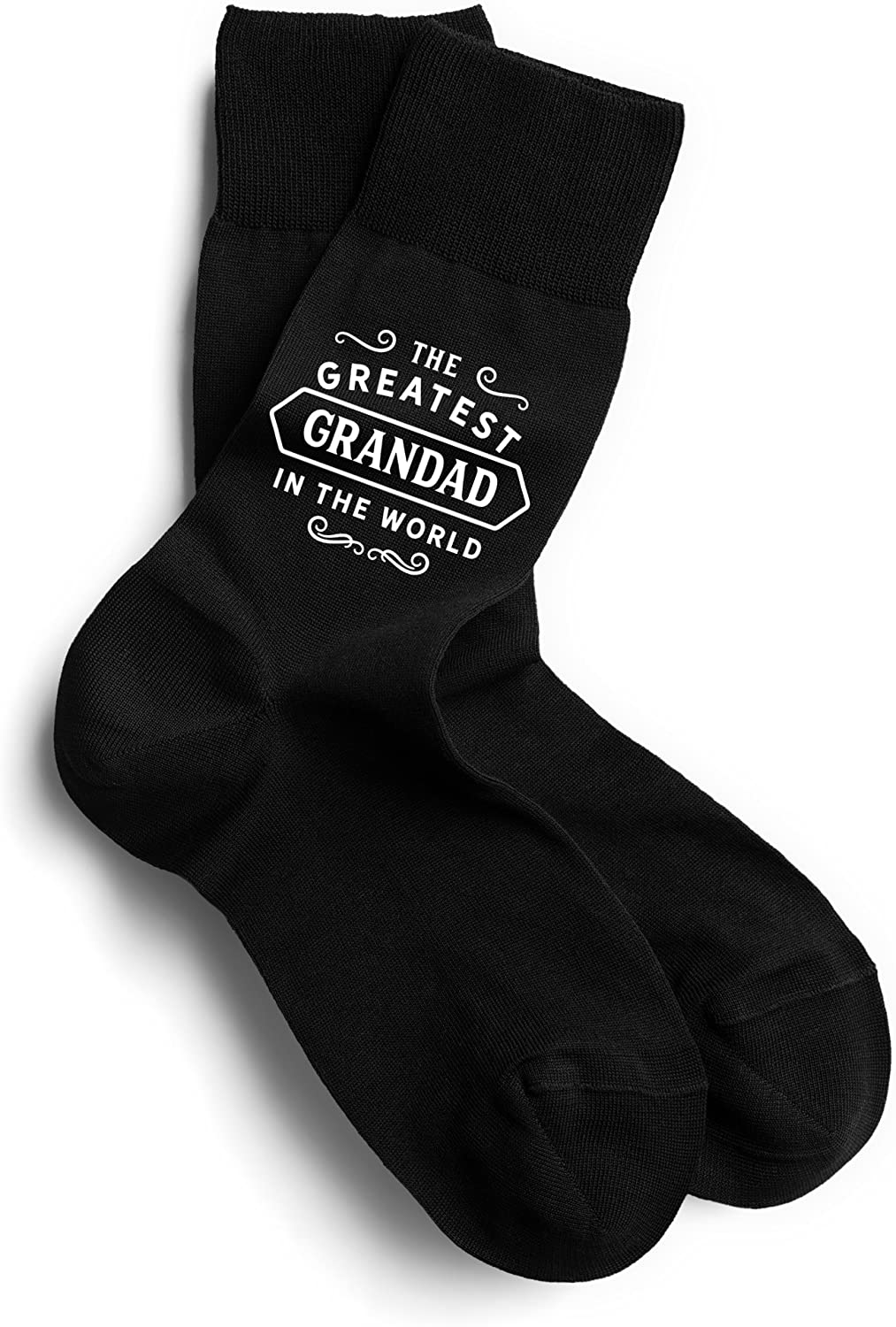 D Design Invent Print! Grandad Black Socks Birthday Gift Present for Men Father's Day Size 6-11 - Image 2