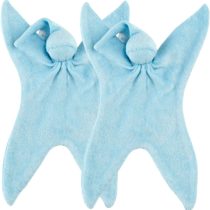 CUSKI Miniboo 2 Pack, Prem Baby Comforter, as used within NHS (Blue)