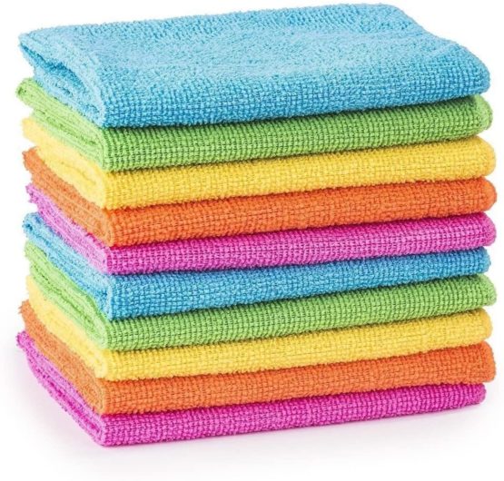MTS 10/20/30/40/50 Microfibre Cleaning Cloths Dusters Car Bathroom Polish Towels (20)