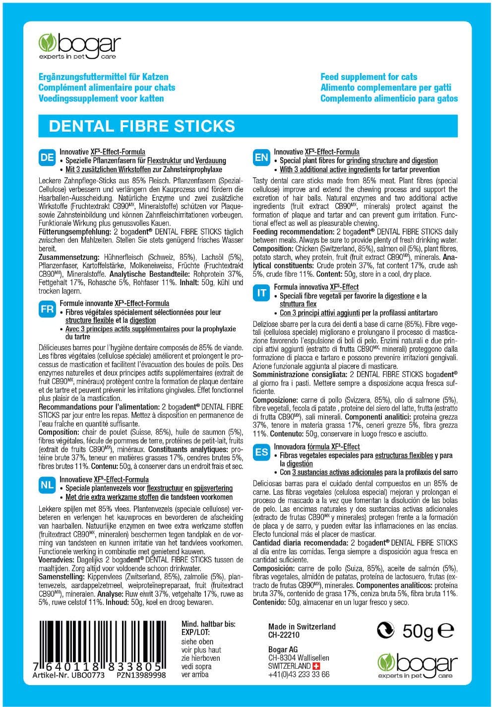 Bogadent Dental Fibre Sticks, 50 g, Brown, 50 g (Pack of 1) - Image 3