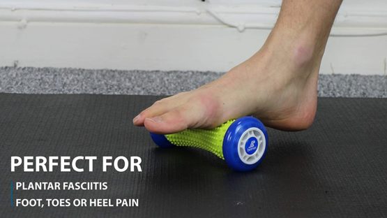 Beenax Foot Massage Roller and Hard Spiky Ball Set - Perfect for Plantar Fasciitis Recovery, Wrists and Forearms Exercise, Arm Pain, Trigger Point - Designed to Relieve Stress and Relax Tight Muscles - Image 4