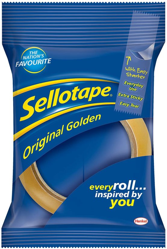 Sellotape original Golden 18mm x 66m