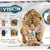 Ravensburger 4S Vision Wild Cats Slot Fit 3D Puzzle